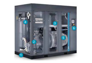 G90-355螺杆空压机